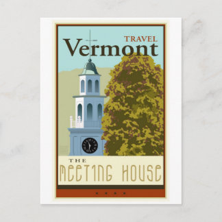 Travel Vermont Postkarte