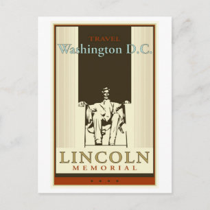 Travel Washington DC Postkarte
