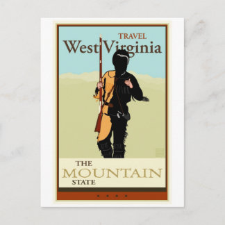 Travel West Virginia Postkarte