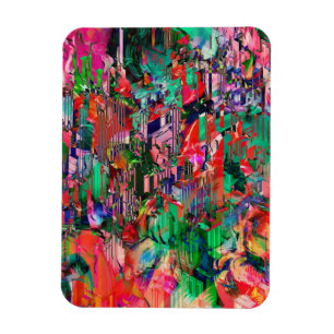 Travel World Abstrakt City Gebäude Skyline Magnet