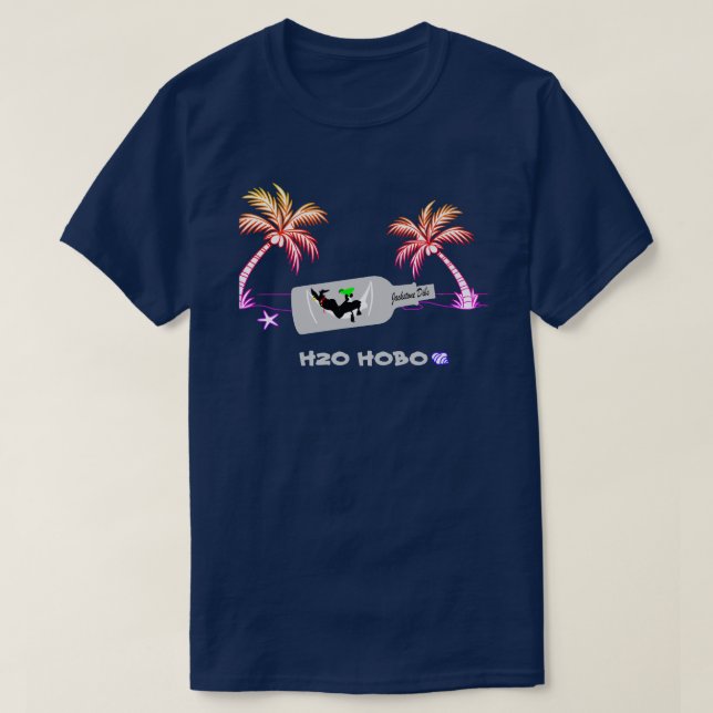 Traveling Where the Wind Blows H2O Hobo T-Shirt (Design vorne)