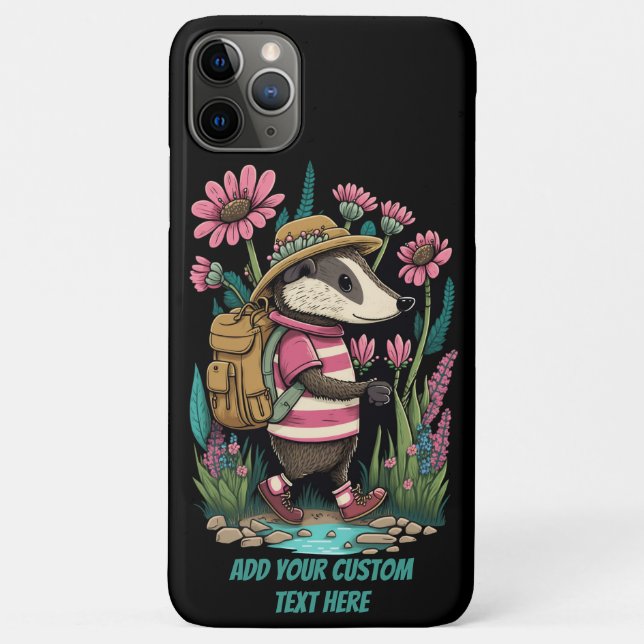 Traveller Badger für Wildblume - Cotcharcore Case-Mate iPhone Hülle (Rückseite)