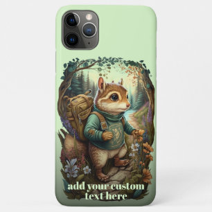 Traveller Chipmunk Wildblume - kundenspezifischer Case-Mate iPhone Hülle