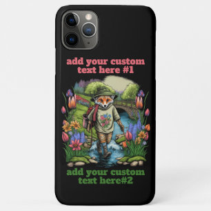 Traveller Fox Wildblume Cotattcore Floral Custom Case-Mate iPhone Hülle