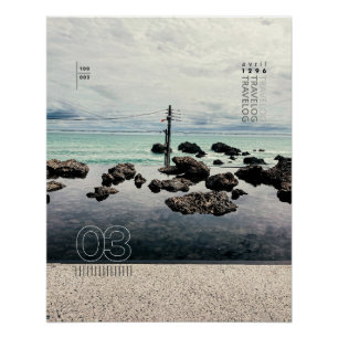 travelog_3-Hochglanzposter Poster