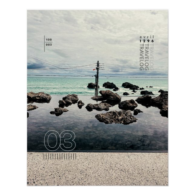 travelog_3-Hochglanzposter Poster (Vorderseite)