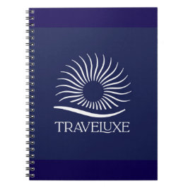 Traveluxe Logo Notizbuch Notizblock