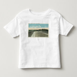 Traver hohle Brücken-Fahrbahn-Ansicht Kleinkind T-shirt