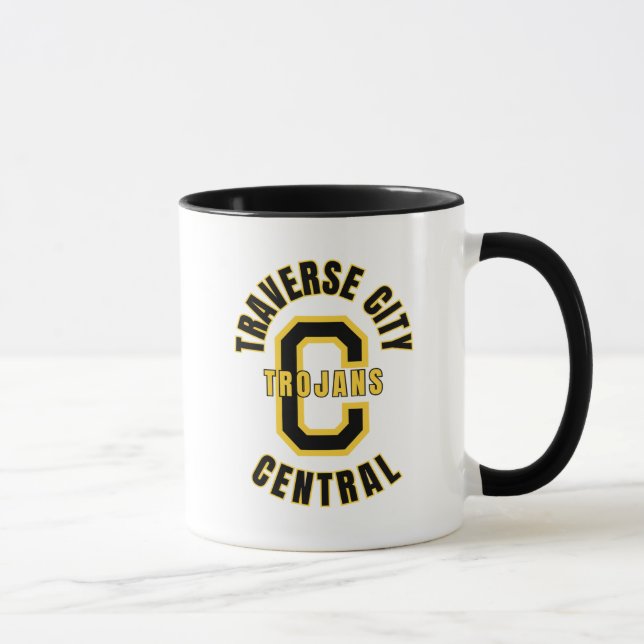 Traverse City Central High School Kaffeetasse (Rechts)