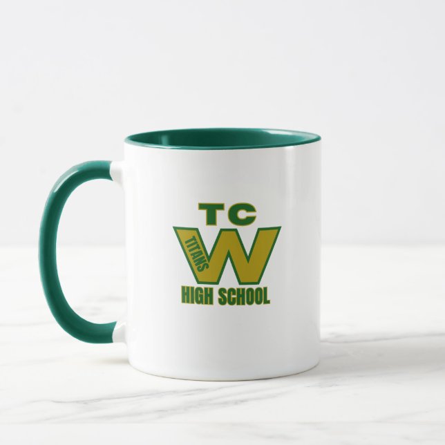 Traverse City West High School Kaffee Tasse (Links)