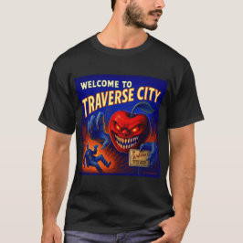 TRAVERSE STADT HALLOWEEN CHERRY. T-Shirt