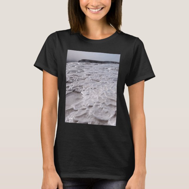 Travertin bei Pamukkale Nahe Aufnahmen T-Shirt (Vorderseite)