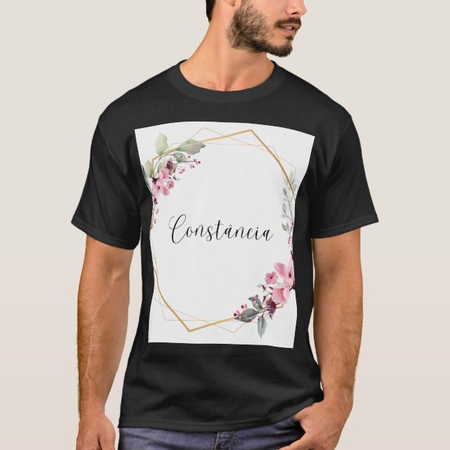 Travesseiro Constância diária T-Shirt (Vorderseite)