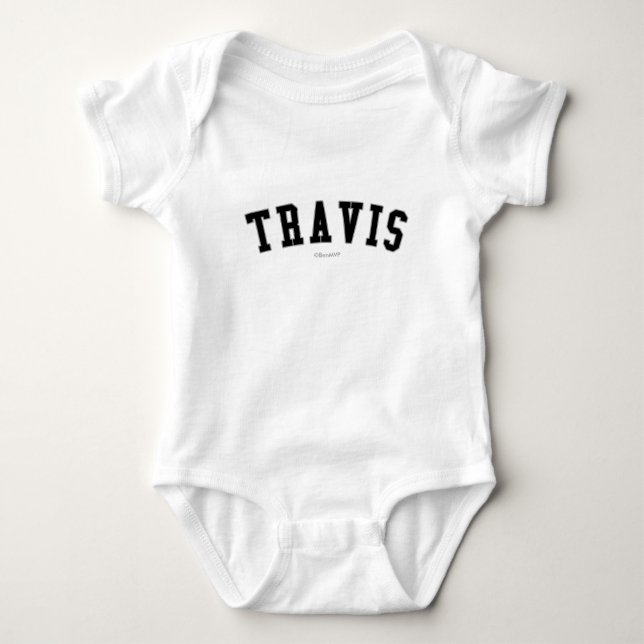 Travis Baby Strampler (Vorderseite)