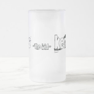 travis (das Kind) Kennedy-Tasse Mattglas Bierglas