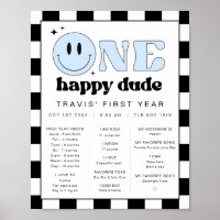 TRAVIS Happy Typ Erster Geburtstag Meilenstein