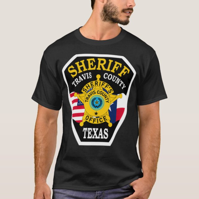 Travis Landkreis Sheriff's Office (TCSO) T-Shirt (Vorderseite)