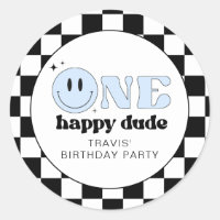 TRAVIS One Happy Typ Smile Face Birthday