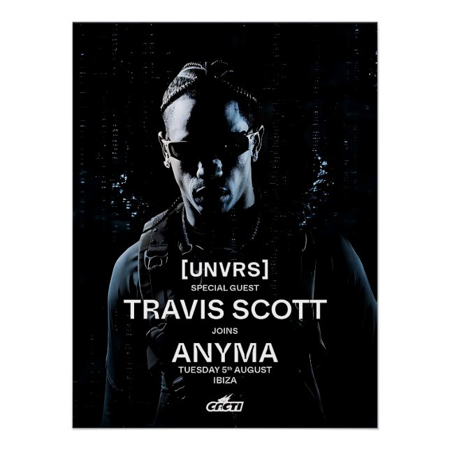 Travis Scott - Anyma - [UNVRS] Poster (Vorderseite)