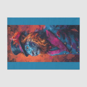 Travis the Lion Seidenpapier