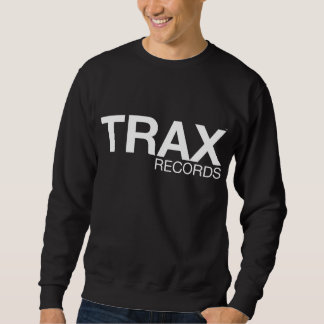 Trax Plattenen-Unterzeichnungs-Schwarz-Sweatshirt Sweatshirt