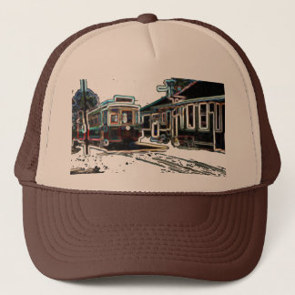 TRC Neon streetcar at star Trucker Hat Truckerkappe