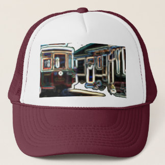 TRC Neon streetcar at stone Maroon Trucker Hat Truckerkappe