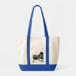 TRC Neon Streetcar auf der Royal Impulse Tote Bag Tragetasche