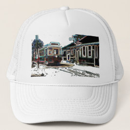 TRC Neon Streetcar bei Stan White Trucker Hat Truckerkappe