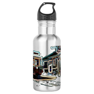 TRC Neon streetcar bei stn 532ml Steel Water Bottl Edelstahlflasche