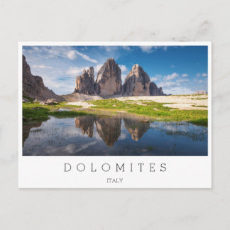Tre Cime di Lavaredo/Drei Zinnen Dolomit Berg Postkarte