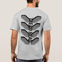 "TREAD HEAD" in grauem T - Shirt
