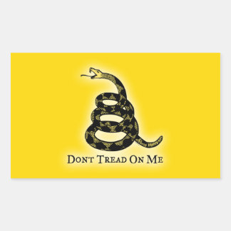 Tread on me Aufkleber