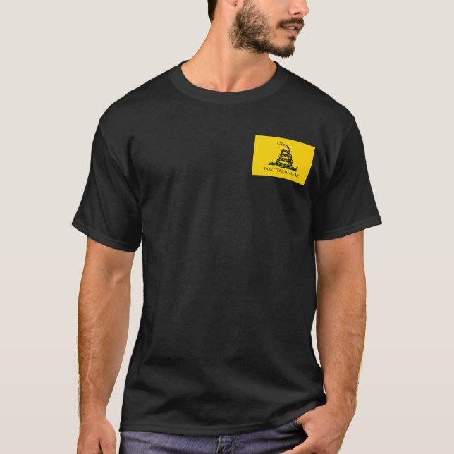 Tread on me - Gadsden Flag T-Shirt (Vorderseite)