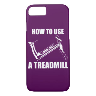 Treadmill - Women's Funny Novelty Workout Case-Mate iPhone Hülle
