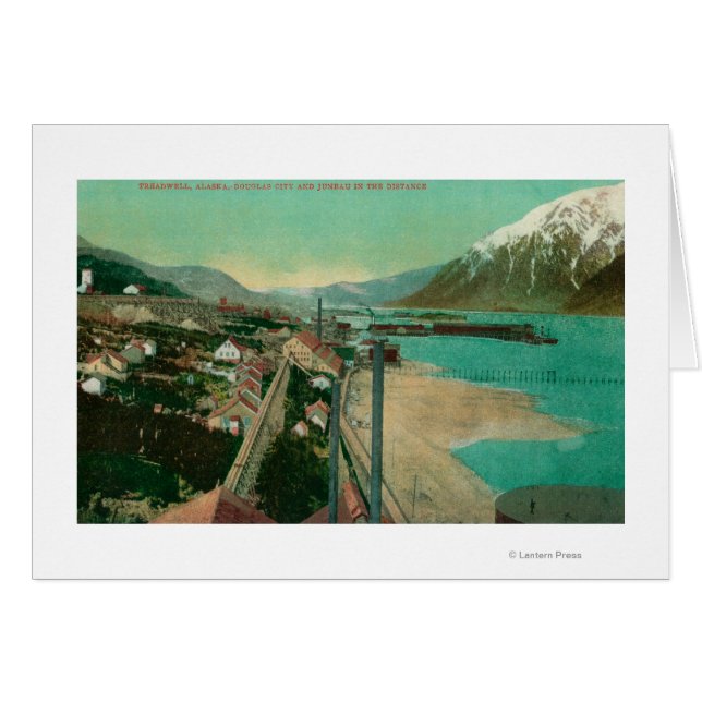 Treadwell, AK und Douglas City und Juneau in (Vorderseite (Horizontal))