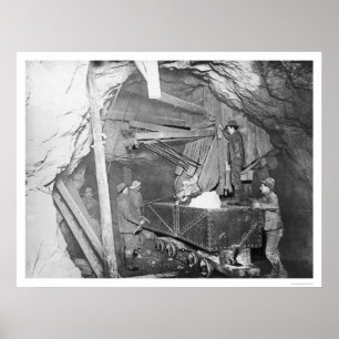 Treadwell Gold Mine Alaska 1916 Poster