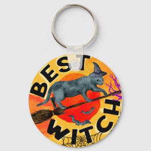 Treak oder Leckerei Beängstigend Halloween Pumpkin Schlüsselanhänger