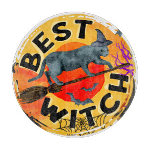 Treak oder Leckerei Beängstigend Halloween Pumpkin Schneidebrett