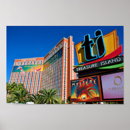 Treasinsel Hotel Las Vegas Amerika Poster