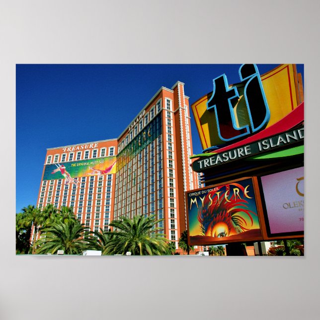 Treasinsel Hotel Las Vegas Amerika Poster (Vorne)