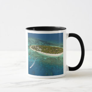 Treasinsel Resort und Schiff, Fidschi Tasse