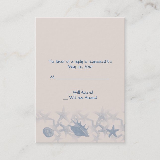 Treasure by the Sea Response card, einsetzen Treuekarte (Vorderseite)