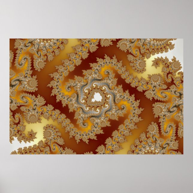 Treasure - Fraktal Poster (Vorne)