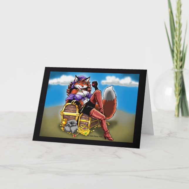 Treasure Grußkarte Karte (Vorderseite)