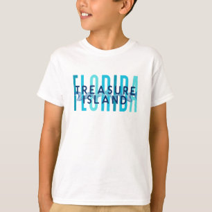 Treasure Island Florida (Ozeanwellen) T-Shirt