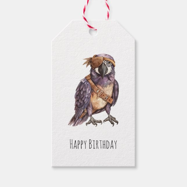Treasure Island Geburtstag Geschenkanhänger (Vorderseite)