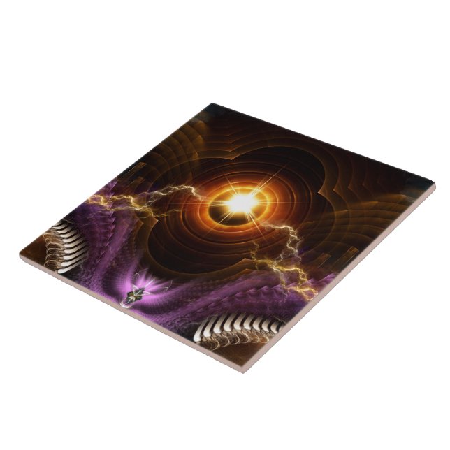Treasure Of Night Fractal Fliese (Seite)