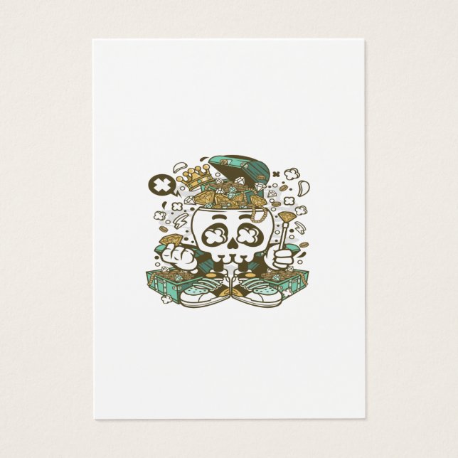 Treasure Skull Head (Vorderseite)