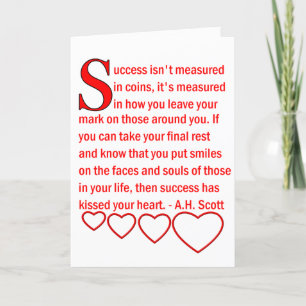 Treasure True Danke Card